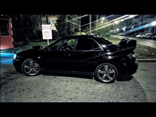 2004 Subaru Impreza WRX STi II Рестайлинг 1, чёрный, 2450000 рублей, вид 1