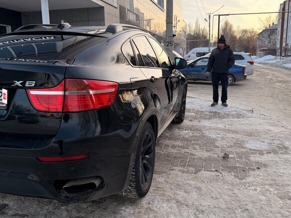 2008 BMW X6 50i 6-speed I (E71), чёрный, 1500000 рублей - вид 2