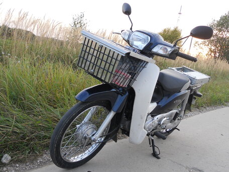 2012 Honda Super Cub, синий, 130000 рублей, вид 1