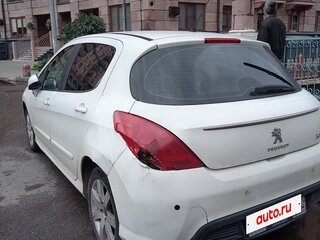 2013 Peugeot 308 I Рестайлинг, белый, 470000 рублей, вид 2