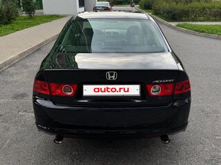 2007 Honda Accord VII Рестайлинг, чёрный, 980000 рублей, вид 5