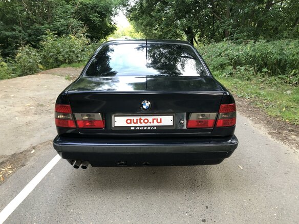 1994 BMW 5 серии 525i III (E34), синий - вид 7