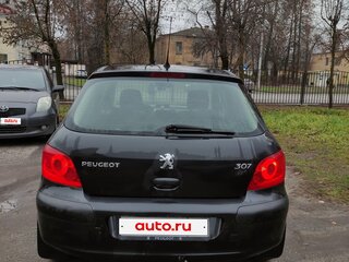2006 Peugeot 307 I Рестайлинг, чёрный, 350000 рублей, вид 2