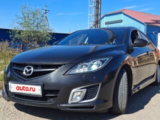 2007 Mazda 6 II (GH), чёрный, 650000 рублей, вид 4