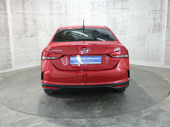 2020 Hyundai Solaris II Рестайлинг, красный - вид 6