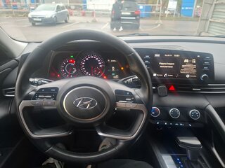 2021 Hyundai Elantra VII (CN7), белый, 1620000 рублей, вид 5