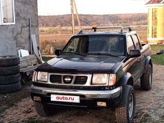 2000 Nissan Navara (Frontier) II (D22), чёрный, 899000 рублей, вид 2