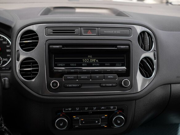 2012 Volkswagen Tiguan I Рестайлинг, синий - вид 12
