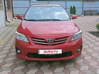 2011 Toyota Corolla X (E140, E150) Рестайлинг, красный, 1190000 рублей, вид 3