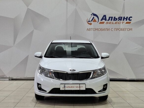 2014 Kia Rio 6-speed III, белый - вид 7