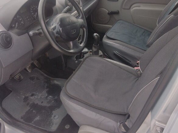 2007 Renault Logan I, серый, 250000 рублей - вид 7