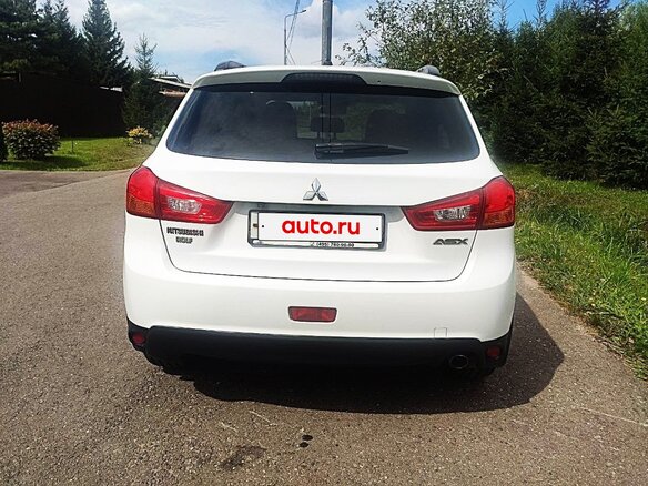 2012 Mitsubishi ASX I Рестайлинг, белый - вид 4
