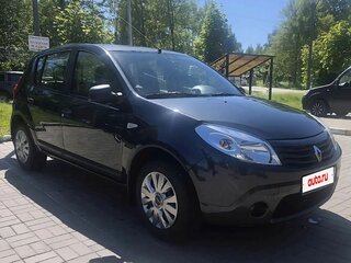 2010 Renault Sandero I, серый, 650000 рублей, вид 4