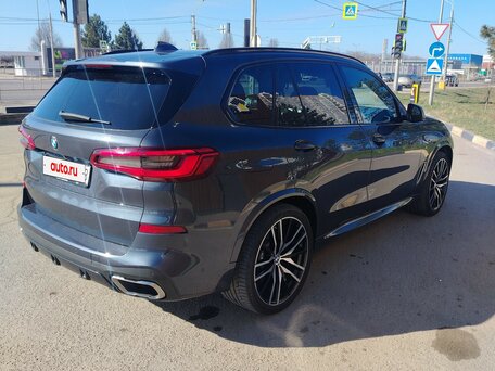 2018 BMW X5 M50d IV (G05/G18), серый, 7300000 рублей, вид 5