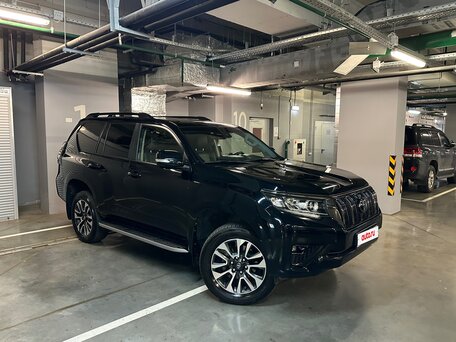 2022 Toyota Land Cruiser Prado 150 Series Рестайлинг 3, чёрный, 5690000 рублей, вид 5