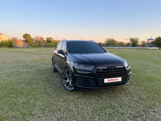 2018 Audi Q7 II (4M), чёрный, 6850000 рублей, вид 2