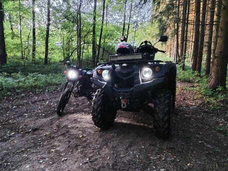 2009 Stels ATV-700H, зелёный, 400000 рублей, вид 3