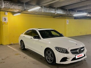 2021 Mercedes-Benz C-Класс 200 IV (W205) Рестайлинг, белый, 5000000 рублей, вид 5