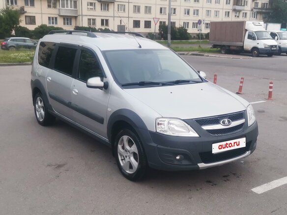 2019 Lada (ВАЗ) Largus Cross I, серебристый, 1200000 рублей - вид 5