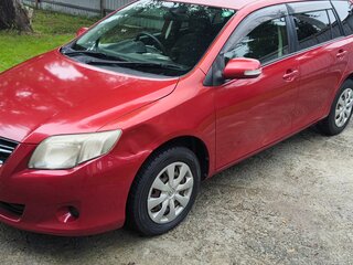 2010 Toyota Corolla Fielder X (E140, E150) Рестайлинг, красный, 750000 рублей, вид 1