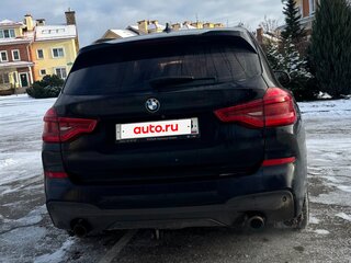 2017 BMW X3 30i xDrive III (G01), чёрный, 2970000 рублей, вид 5