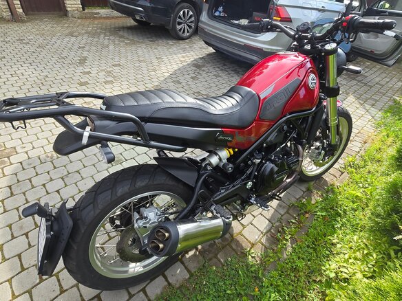 2022 Benelli Leoncino 500 Trail, красный, 390000 рублей - вид 17
