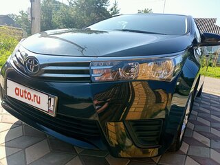 2013 Toyota Corolla XI (E160, E170, E180), чёрный, 1599000 рублей, вид 5