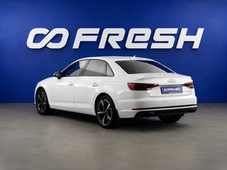 2018 Audi A4 V (B9), белый, 2150000 рублей, вид 2