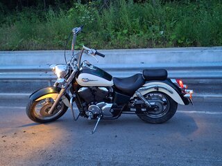 1998 Honda Shadow 400, зелёный, 300000 рублей, вид 1