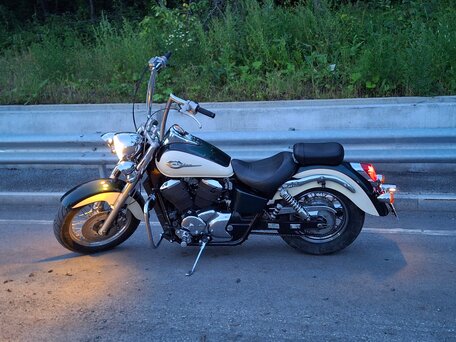 1998 Honda Shadow 400, зелёный, 300000 рублей, вид 1
