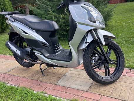 2012 Sym Symphony 125, серебристый, 130000 рублей, вид 5