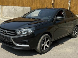 2018 Lada (ВАЗ) Vesta I, чёрный, 700000 рублей, вид 3