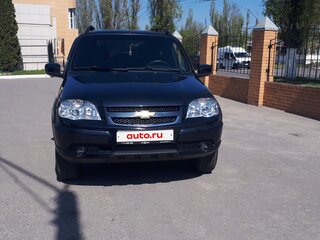 2014 Chevrolet Niva I Рестайлинг, синий, 850000 рублей, вид 2