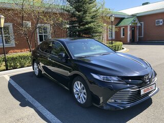 2019 Toyota Camry VIII (XV70), чёрный, 3230000 рублей, вид 4