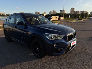 2017 BMW X1 18d xDrive II (F48), синий, 2310000 рублей, вид 2