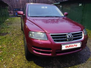 2007 Volkswagen Touareg I, пурпурный, 950000 рублей, вид 3