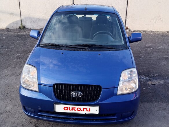 2006 Kia Picanto I, синий, 425000 рублей