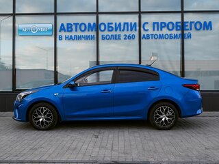 2020 Kia Rio IV Рестайлинг, синий, 1467000 рублей, вид 2