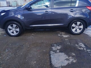 2010 Kia Sportage III, серый, 1300000 рублей, вид 3
