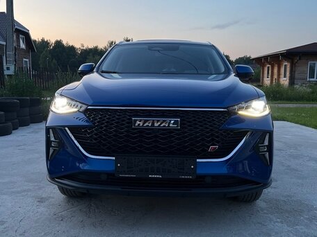 2024 Haval F7x I Рестайлинг, синий, 2000000 рублей, вид 3