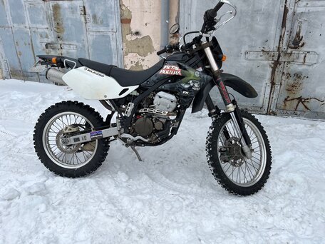 2006 Kawasaki KLX 250, чёрный, 265000 рублей, вид 2