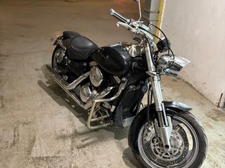 2002 Kawasaki VN1500 Vulcan, синий, 365000 рублей, вид 1