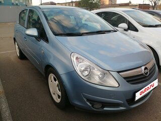 2007 Opel Corsa D, голубой, 410000 рублей, вид 1