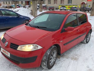 2005 Renault Megane II, красный, 355000 рублей, вид 1