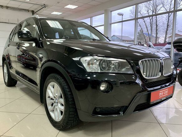 2011 BMW X3 28i xDrive II (F25), чёрный - вид 2