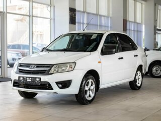 2015 Lada (ВАЗ) Granta I, белый, 450000 рублей, вид 3