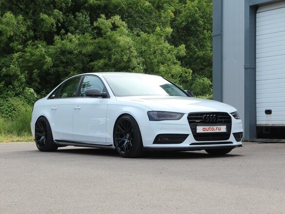 2013 Audi A4 IV (B8) Рестайлинг, белый - вид 7