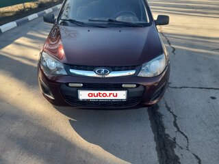 2013 Lada (ВАЗ) Kalina II, пурпурный, 400000 рублей, вид 1