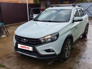 2018 Lada (ВАЗ) Vesta SW Cross I, белый, 950000 рублей, вид 1