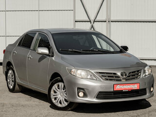 2012 Toyota Corolla X (E140, E150) Рестайлинг, серебристый, 910000 рублей, вид 3